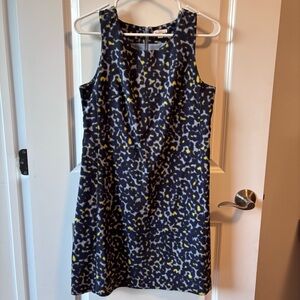 GAP Sleeveless Mini Dress in Blue, White, and Yellow